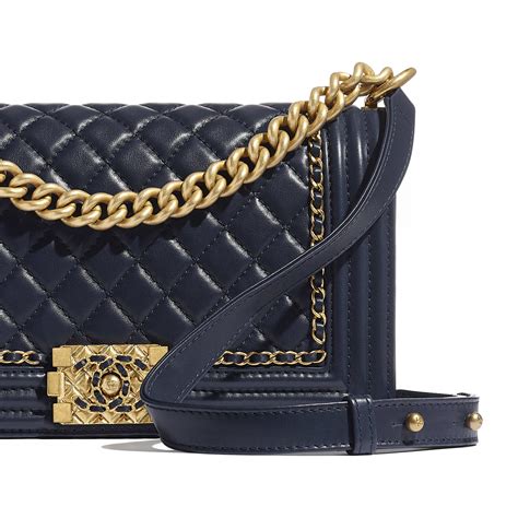 navy boy chanel